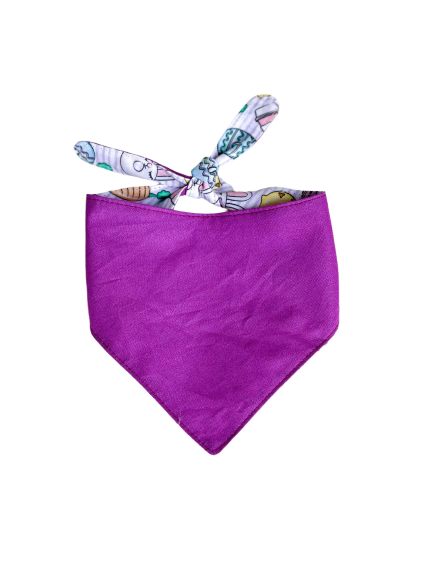 Easter Coffee and Donuts Dog Bandana