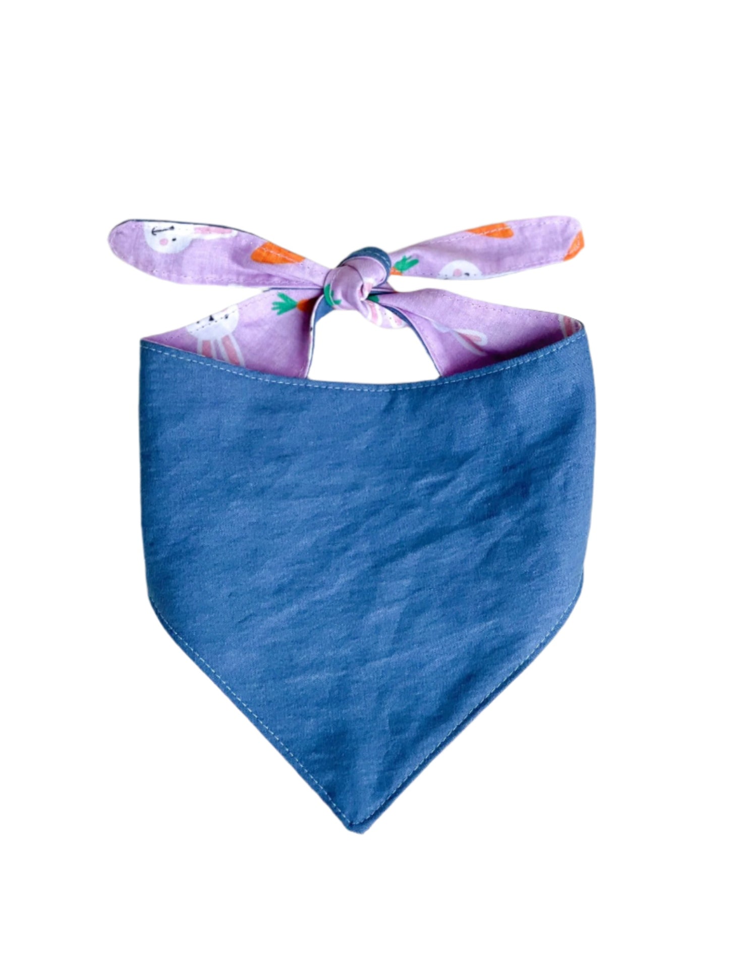 Bunny and Carrots Dog Bandana