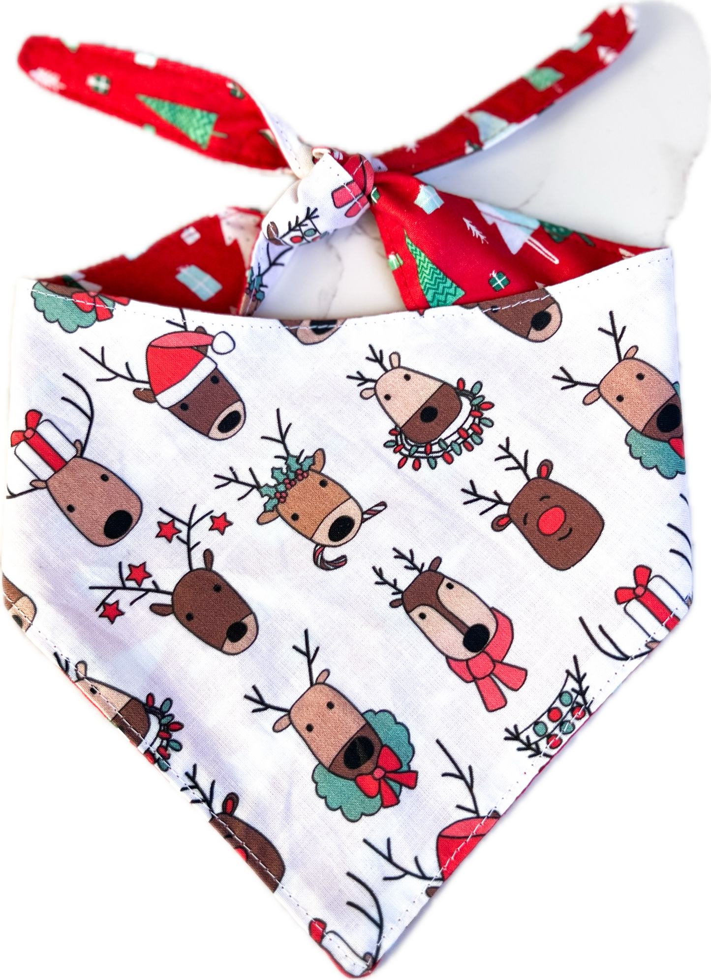 Oh Deer! Reversible Dog Bandana