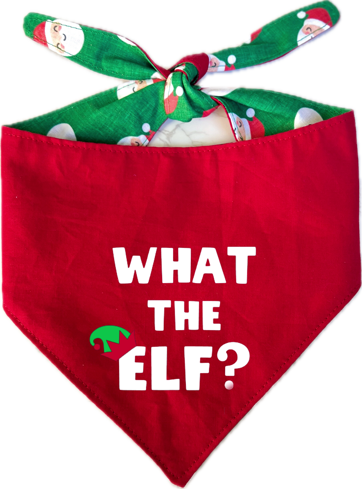 What the Elf? Dog Bandana