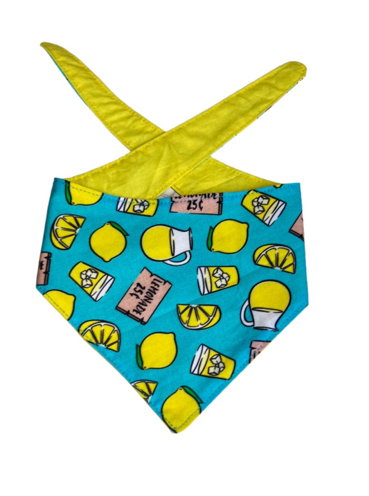 Lemonade Stand Dog Bandana