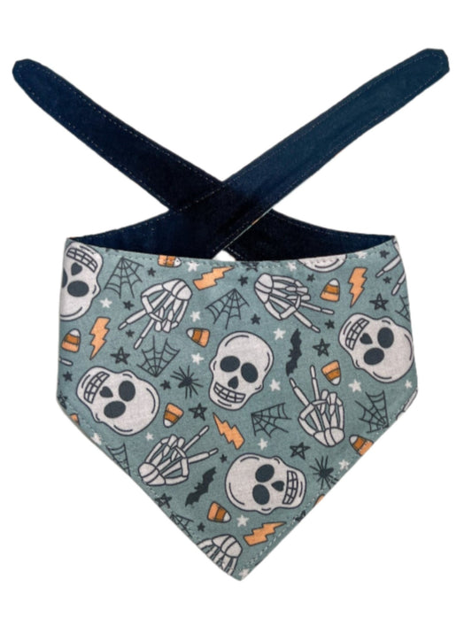 Spooky Skeletons Dog Bandana