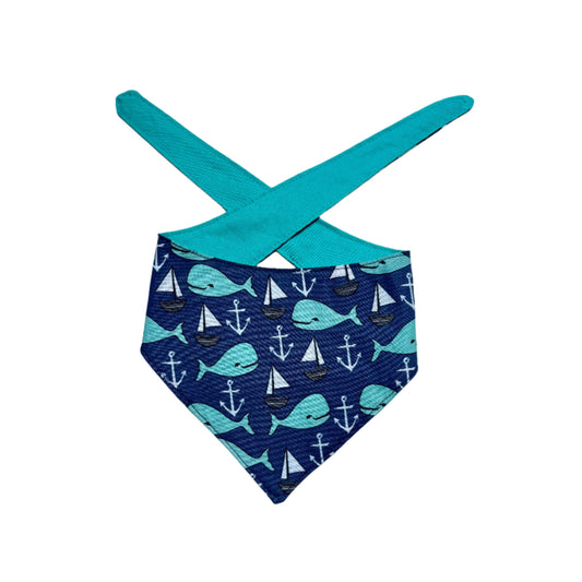 Whale-y Cute Dog Bandana